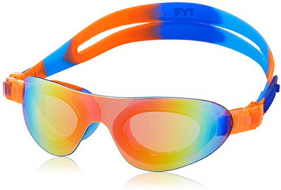 

TYR KIDS' SWIMSHADES MIRRORED Swimming Goggles(Multicolor)