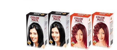 

COLOR MATE CREAM BLACK/COPPER RED 30ML Hair Color(BLACK/COPPER RED)