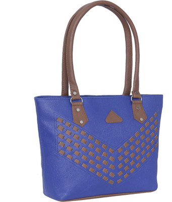 Janta Fashion Shoulder Bag(Blue, Brown)