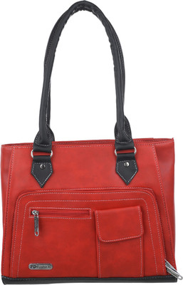 

FD Fashion Women Messenger Bag(Red, Black), Black;red