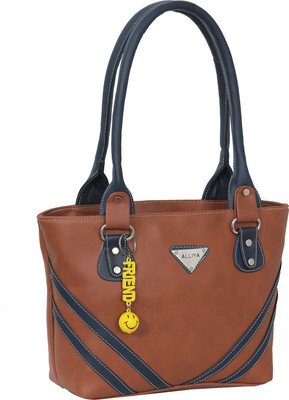 

Alliya Shoulder Bag(Blue, Brown)