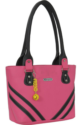 

FD Fashion Shoulder Bag(Pink, Black), Black;pink