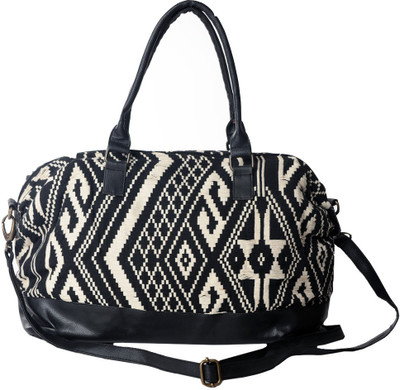 

Karpasam Hand-held Bag(Black, White)