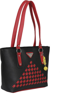 

Aliya Shoulder Bag(Black, Red)