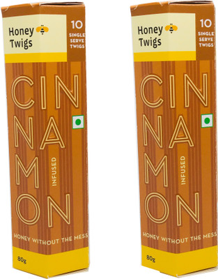

HONEY TWIGS Cinnamon Infused Honey(160 g, Pack of 2)