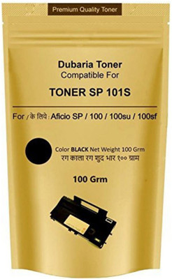 

PPS Toner Powder Pouch Compatible for Use in Ricoh SP200 Printer- 100 Grams Single Color Toner (Black) Single Color Toner(Black)