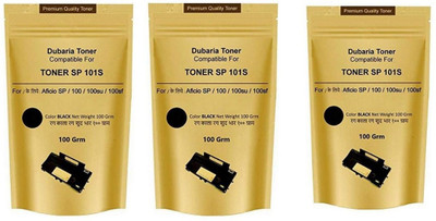 

PPS Toner Powder Pouch Compatible for Use in Ricoh SP3510 Printer- 100 Grams Single Color Toner (Black) Single Color Toner(Black)