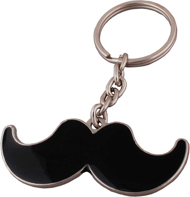 

FASTIDIOUS Metallic Mustache Key Chain
