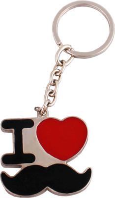 

FASTIDIOUS I Love Mustache Key Chain