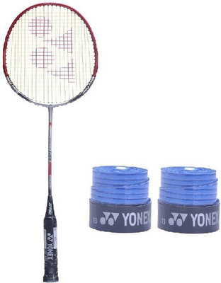 

Yonex Combo of Three One 'Muscle Power 600' Badminton Racket and Two 'E Tech 903' Badminton Grip (Color on availability) Badminton Kit