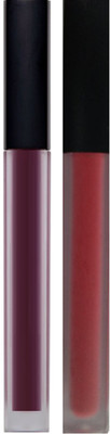

tanvi27 Matte look(Famous & Peach pink, 10 ml)