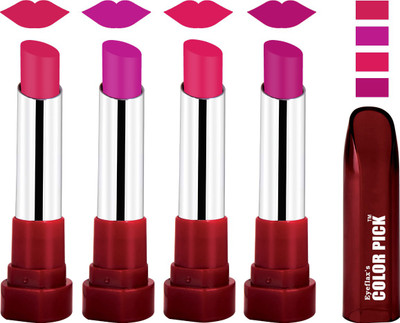 

eyeflax's colorpick Silk Touch LIpstick(Combo 1, 3.5 g)