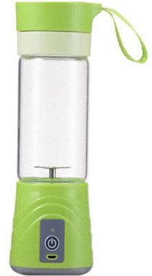 

GoodsBazaar Portable USB Electric Juicer, Blender Juicer 380 Juicer Mixer Grinder 12 Juicer Mixer Grinder(Green, 1 Jar)