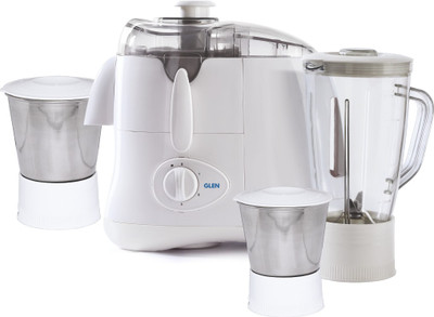 

GLEN 4015JAR3 500 W Juicer Mixer Grinder(White, 3 Jars)