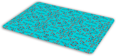 

Victory joy Floral pattern Mousepad| Designer Mousepad | Printed-52 Mousepad(Multicolor)