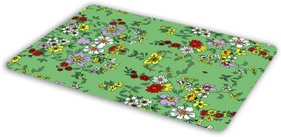 

Victory joy Floral pattern Mousepad| Designer Mousepad | Printed-97 Mousepad(Multicolor)