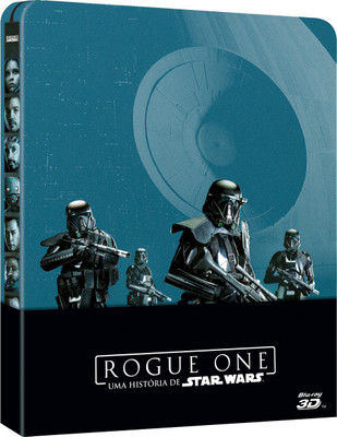 Rogue One: A Star Wars Story 3D (Includes 2D Version) - Limited Edition Steelbook imported Blu-ray region free(3D Blu-ray English)
