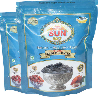 

SUN ROCK 250g seedless dates_pack2 Dates(250 g, Pouch)