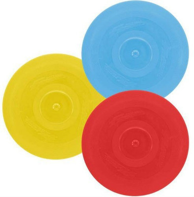 

Imstar Multi-Color Flying Disc Frisbee (Pack of 3)(Multicolor)