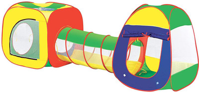 

Pacific Toys Cool Camp Tunnel House with Tents(Multicolor)