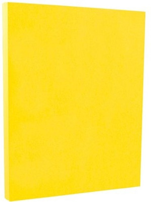 

Expressions Craft Stamps card stock plain 35x28x.5 cm Multipurpose Paper(Set of 1, lemon yellow)