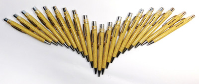 

Swarnalekha Glow Wood Alike Pen 20 Pcs. & 10 Pcs. Extra Refill, Plastic Ball Pen(Pack of 20)