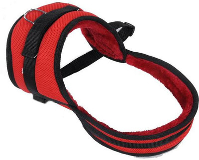 

Skora Dog Harness No Pull Padded Easy Fit Chest Harness/Adjustable Reflective Breathable Soft Mesh Outdoor Training Walking Comfort Control for Large Dogs (Chest Size : 35-48inch) Dog Training Harness(, Red