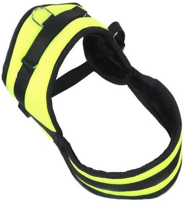 

Skora Dog Harness No Pull Padded Easy Fit Chest Harness/Adjustable Reflective Breathable Soft Mesh Outdoor Training Walking Comfort Control for Large Dogs (Chest Size : 35-48inch) Dog Training Harness(, Yellow