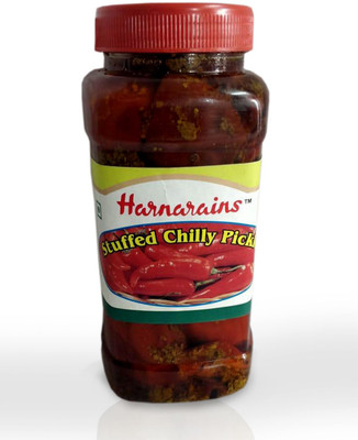 

Harnarains Red Stuff Chilly in Oil Red Chilli Pickle(400 g)