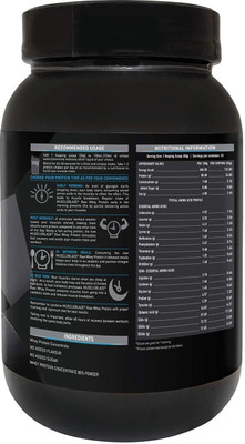 

Muscle MuscleBlaze Raw 80% Whey Protein(1 kg, Unflavored)