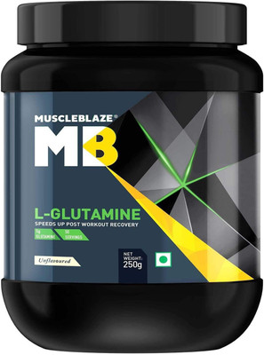 

Muscle Blaze MB MuscleBlaze Micronized Glutamine(250 g, Unflavored)