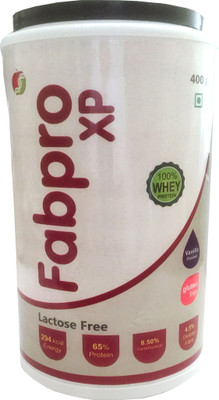 

Friska Fabpro-XP Protein Supplement Balanced Nutrition Drink For Women, Adults & Children Whey Protein(400 g, Vanilla)