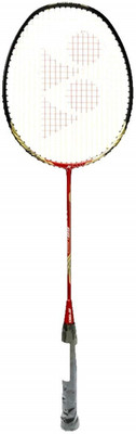 

Yonex Nanoray LIGHT 68 Red Strung Badminton Racquet(G4 -3.25 Inches, 77 g)