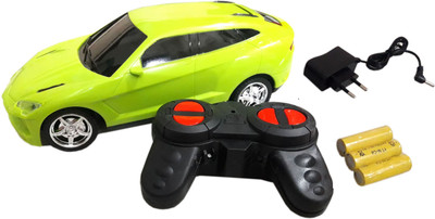 Green Apple Model Car Sports Racing Car with remote control (1/18-Green)(Green)