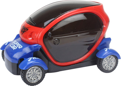 BIG MONKEY TOYS 3d Light Super Car Big(Blue, Red, Black), Black;blue;red