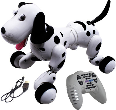 

Saffronworld Editable Own Action R/C Smart Dog-B(Black, White)