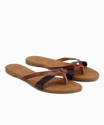 

People Women TAN/BLACK Flats
