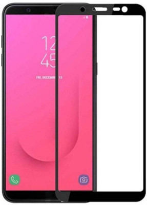 SRT Edge To Edge Tempered Glass for Samsung Galaxy J8(Pack of 1)