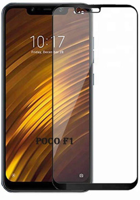 SMARTCASE Edge To Edge Tempered Glass for POCO F1(Pack of 1)