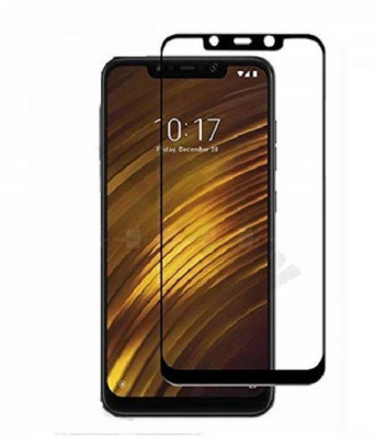 SMARTCASE Edge To Edge Tempered Glass for POCO F1(Pack of 1)