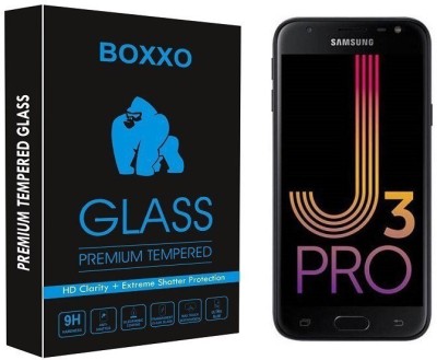 Boxxo Tempered Glass Guard for Samsung Galaxy J3 Pro(Pack of 1)