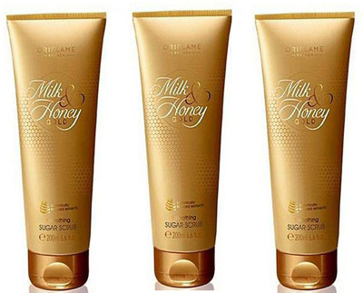 

Oriflame Sweden MILK & HONEY GOLD SUGAR SCRUB 75g Scrub(225 ml)