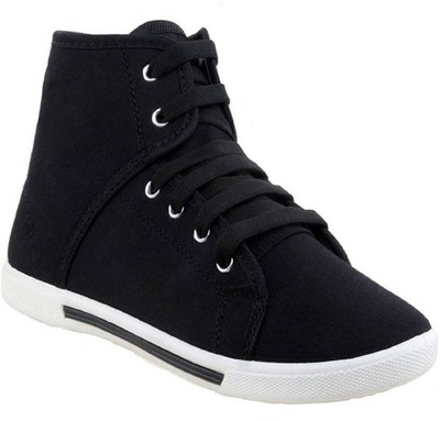 

SHOEFLY Black-303 Canvas Shoes For Men(Black