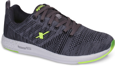 

Sparx Men SM-379 Grey Fluorescent Green Running Shoes For Men(Grey, Green, Greyfluorescentgreen