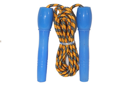 

Mopi Freestyle skipping rope blue and yellow (pack of 1 ) Freestyle Skipping Rope(Blue, Yellow, Length: 270 inch)