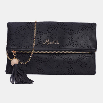 

Miss CL Women Casual Black Leatherette Sling Bag
