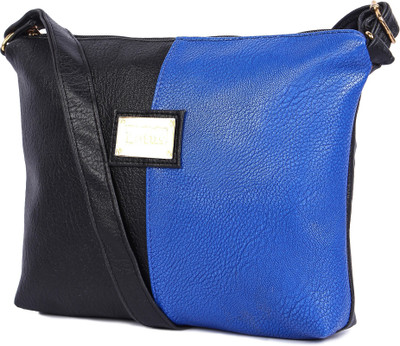 

Wrodss Girls Evening/Party Blue PU Sling Bag