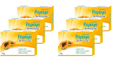 

Biotrex Papaya Skin Whitening Soap(450 g, Pack of 6)