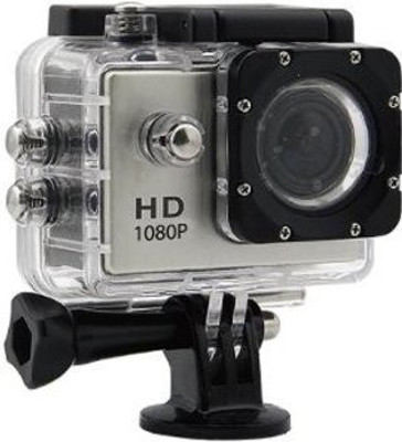 RapGear Action Camera BM400 Action Camera 12MP 1080P H.264 1.5 inch 140?? Wide Angle Lens Waterproof Diving(Upto 30m) Sport Camcorder Sports and Action Camera(Black 12 MP)