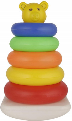 

Effe Shoppe Rock a Stack - Stacking Ring - 5 Big Rings(Multicolor)